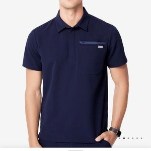 ISO Figs Moyo scrubs collared top